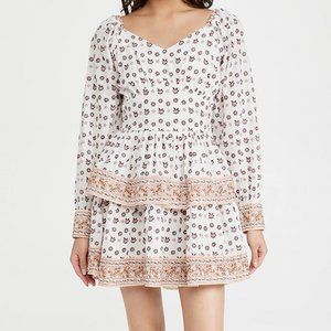 Cleobella Long Sleeve | Reina Mini Dress Windsor Print